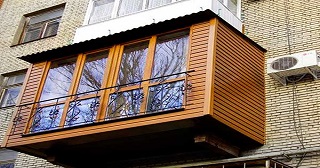 Внешняя отделка балкона Владимир цена от 1053 руб. м/2.